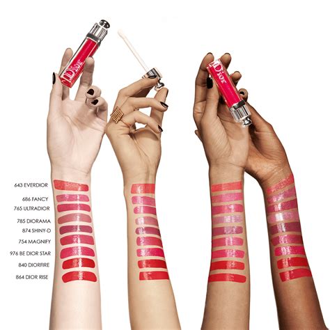 dior addict lip tint colors